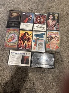 8 Cassette Tape Holder Includes Joplin Jackson Browne Chet Atkinson Foxworthy - Picture 1 of 9