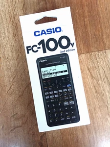 Calculatrice Scientifique Lycée & Sup CASIO FC-100v Formules Math & Mode Examen - Photo 1/6