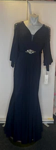Abendkleid Damen v. Legenda dunkelblau Gr. 48 - Bild 1 von 8