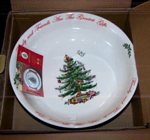 Gorgeous NIB Spode Christmas Tree Plate - Picture 1 of 2