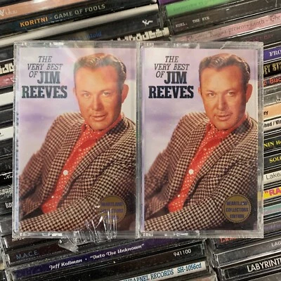 JIM REEVES // The Very Best Of [2x Cassette NEW] - Image 1 of 3