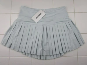 Gold Hinge Pleated Tennis Skirt Skort Mint Green Women's Size Small Pickleball - Picture 1 of 3