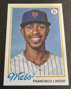 2022 Topps Archives - #146 - Francisco Lindor - New York Mets - (422) - Bild 1 von 2