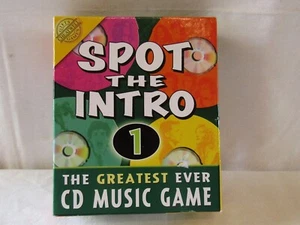 SPOT THE INTRO 1 DAS CD MUSIKSPIEL IN TOP ZUSTAND. - Bild 1 von 3