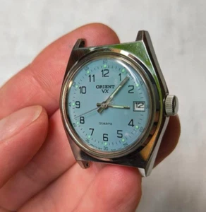 vintage ORIENT VX quartz, Date TH 5871 6440-A09, Japan, unisex, WORKING - Picture 1 of 10