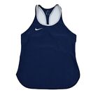Nike Drifit Size Small Blue And White Active Women's Sleeveless Tank Top