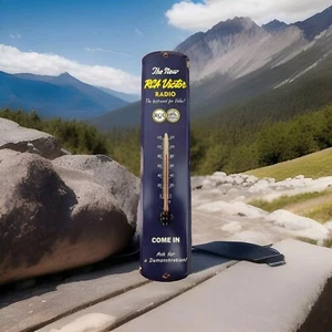 Vintage Thermometer RCA Victory Radio Merchandise No Porcelain Souvenir Store - Picture 1 of 7