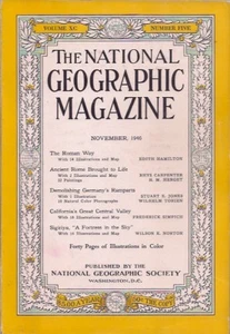 national geographic-NOV 1946-ANCIENT ROME BROUGHT TO LIFE. - Bild 1 von 2
