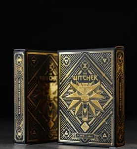 •••NEU•••✅The Witcher Playing Cards Limitierte Gold Edition Weltweit nur 1000 St - Bild 1 von 4