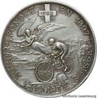 V6499 Rare Medal Schweiz Union Sycliste Suisse 1897 Von E. Lossier Silver Unc