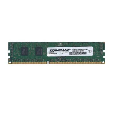Dataram DTM64360A 2GB PC3-10600 DDR3 ECC Registered Server RAM Memory - Image 1 of 4