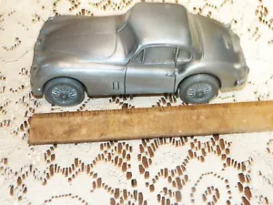 Vintage BANTHRICO Pewter Bank "1955 Jaguar" - No Key - Picture 1 of 7