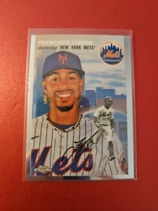 FRANCISCO LINDOR 2023 Topps Chrome Platinum CITY VARIATION SP #54CV-83 Mets - Picture 1 of 2