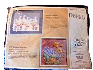 On Parade Geese Candlewicking Stickpackung #0845 The Creative Circle 1986 Neu - Bild 1 von 3