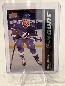 2021-22 UPPER DECK YOUNG GUNS Ross Colton Rookie Tampa Bay Lightning #224