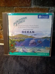 1995 Edmark Imagination Express Destination Ocean Windows Mac Homeschool CD-ROM - Picture 1 of 3
