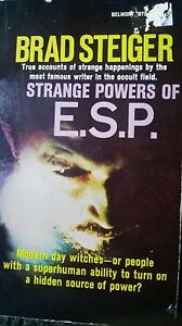 Strange Powers Of ESP Steiger Supernatural Occult Psychic Power 1969 OOP Rare!
