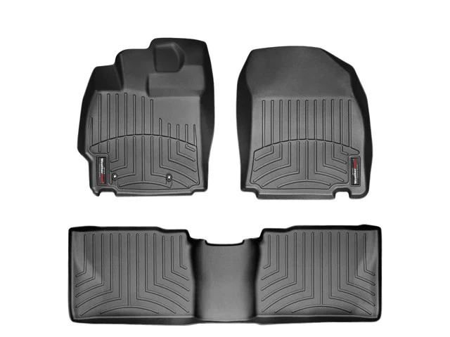 Forro de piso WeatherTech para Scion tC 2011-2013 - 1ª y 2ª fila, negro Foto 1 de 4