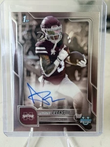 Bowman Chrome U 2025 #BCA-AE Anthony Evans III 1st Bowman automático ⭐️ - Imagen 1 de 2