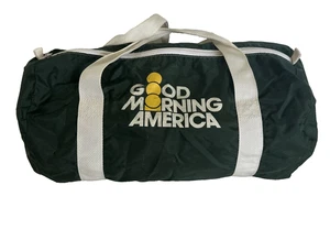 Vintage GOOD MORNING AMERICA ABC kleine Reisetasche 80er Jahre - Bild 1 von 5