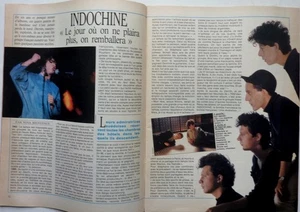 *Die Gruppe INDOCHINA (Nicola SIRKIS) = Presseausschnitt 2 SEITEN 1988 /CLIPPING - Bild 1 von 1