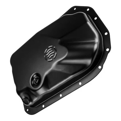 Steel Black Oil Pan For 2001-2006 Chevrolet Silverado 2500 HD V8 6.6T 265810 Foto 1 de 4