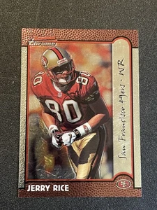 1999 Bowman Chrome #120 Jerry Rice - Picture 1 of 2