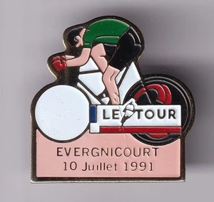 RARE PINS PIN'S .. VELO CYCLISME CYCLING TOUR DE FRANCE 1991 EVERGNICOURT 02 ~FZ - Imagen 1 de 1
