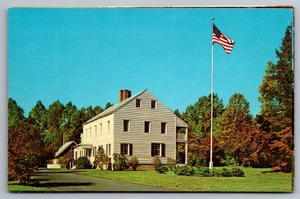 Alte Postkarte - Außen Rockingham Washingtons Hauptquartier Rocky Hill NJ - Bild 1 von 2