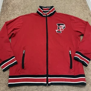 Polo Ralph Lauren Herren Jacke Größe L Stadium P-Wing rot verblasst - Bild 1 von 8