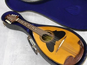 SUZUKI mandolin with hard case No.228, made in Japan, 1968 - Picture 1 of 19