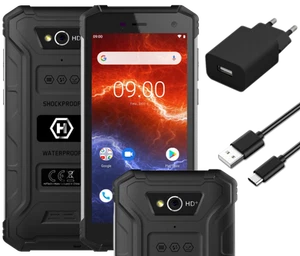 Smartfon MyPhone Hammer Energy 2 LTE IP68 Czarny | Stan: Bardzo dobry - Zdjęcie 1 z 6