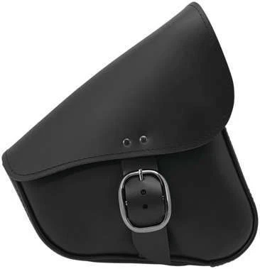 Willie &amp; Max HD Sportsters, Bolso basculante de cuero con colas duras personalizado doble Foto 1 de 4