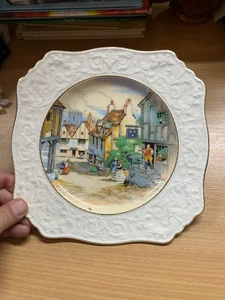 PLACA 22 cm PLACA ROYAL WINTON GRIMWADES VINTAGE YE OLDE HIGH STREET - Imagen 1 de 5