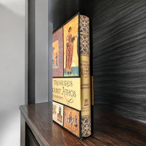 The Treasures of Mount Athos Illuminated Manuscripts Volume 1 (Jacket Slipcase) - Foto 1 di 20
