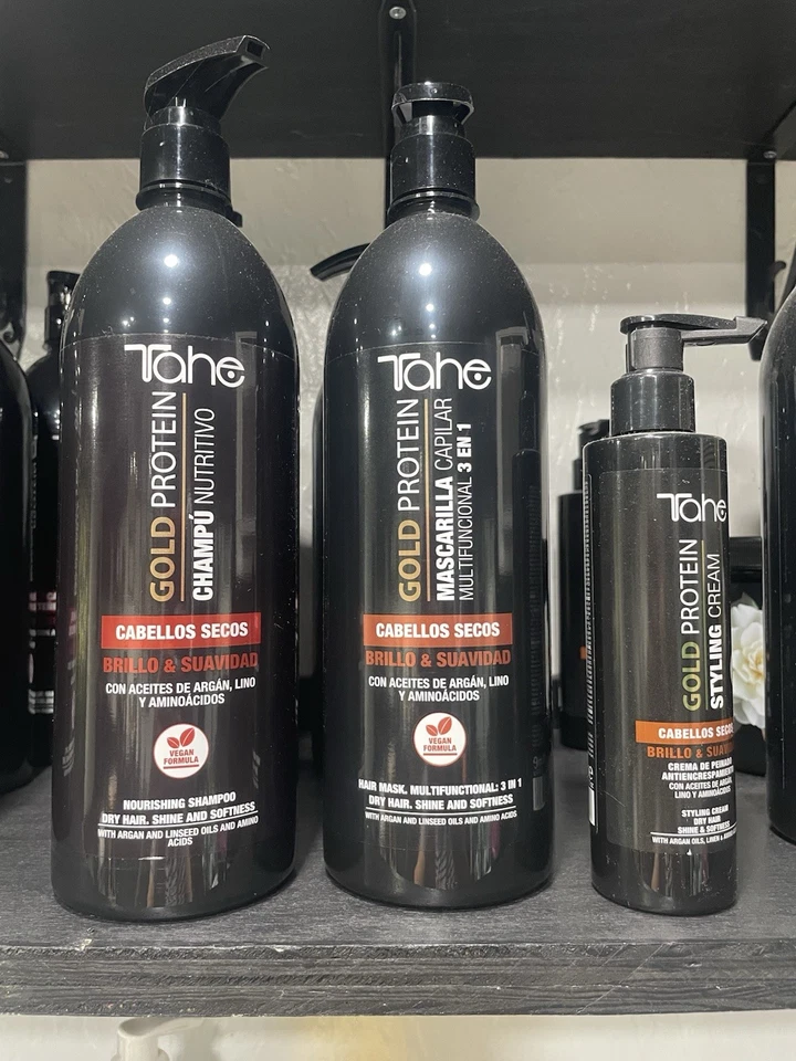 TAHE BOTANIC KERATIN GOLD SHAMPOO PLUS MASK PLUS 2PHASE 300 ML - Image 1 of 4