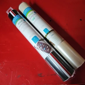 Cricut Premium Vinyl Removable Matte Red White Black Permanent Ivory New - Picture 1 of 4