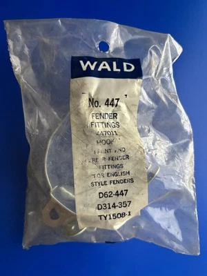 Juego de montaje de guardabarros de bicicleta Wald vintage inglés trasero # 447 gancho delantero nuevo de Lote Antiguo Foto 1 de 4