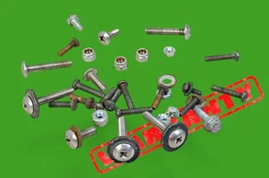 Workhorse Step In Walk In Van W62 Dash Board Hardware Screws Bolts Nuts - Picture 1 of 7