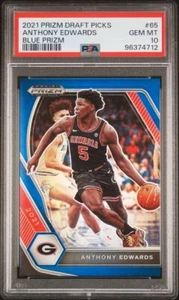 Prizm Draft Picks 2021 Anthony Edwards Blu Prizm come nuovo 10 - Foto 1 di 2