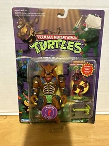 TMNT RAHZAR WITH COLECTOR CARD, ULTRA RARE TEENAGE MUTANT NINJA TURTLES 1994 NOC - Picture 1 of 7