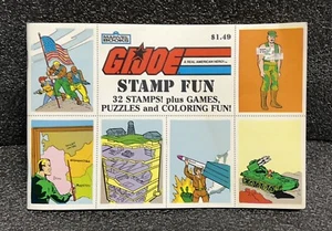 1984 G.I JOE "A REAL AMERICAN HERO". HASBRO / MARVEL STAMP FUN ACTIVITY BOOK - Bild 1 von 5
