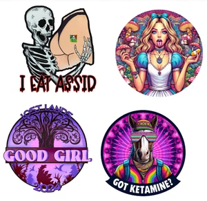 Lost Lands 2024 Sticker Pack ~ Barfool ~ Phone Laptop iPad Toolbox Helmet - Picture 1 of 1