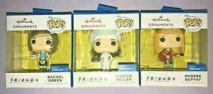 Funko POP HALLMARK ORNAMENTS FRIENDS PHOEBE / RACHAEL / MONICA **NEW** - Picture 1 of 10
