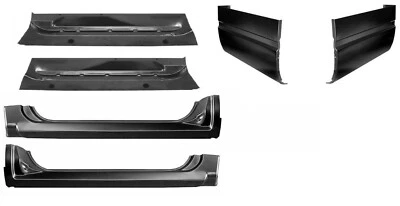 1988-1998 Chevy & GMC C/K Pickup Outer Floor Pan Rocker Panels & Cab Corner Kit - Image 1 of 4