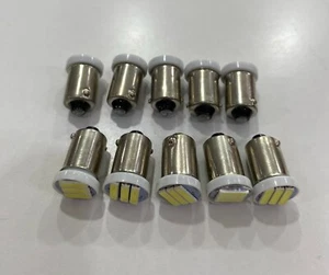 Bombillo LED para interior de automóvil, matrícula, etc (10 piezas), 12 voltios (blanco) - Imagen 1 de 5