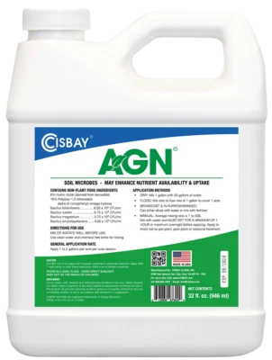 Microbios del suelo CISBAY AGN - Mejora el nutriente para plantas de raíz larga (32 fl. oz.)  Foto 1 de 4