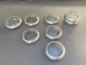 Collection of 8 Vintage Sterling Silver Coasters - Picture 1 of 3