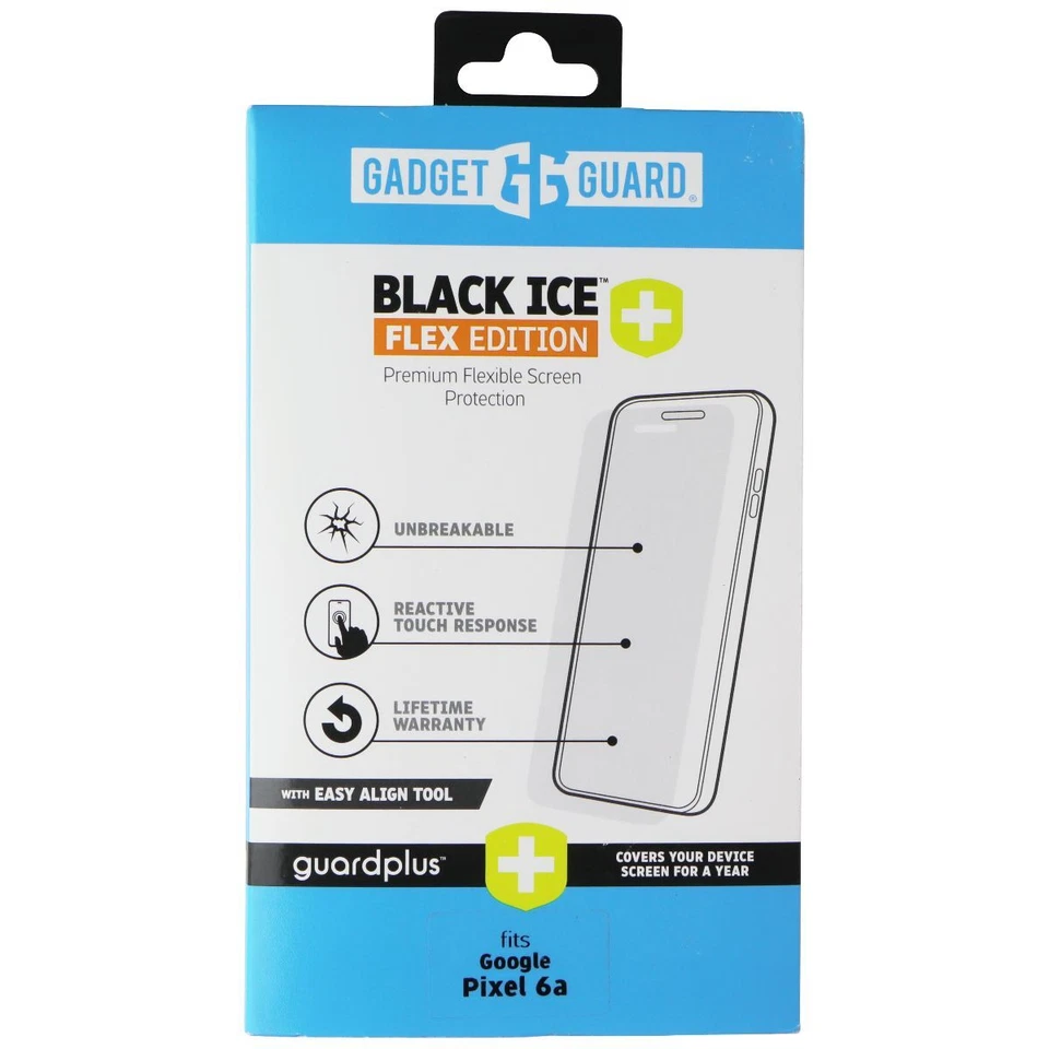 Gadget Guard Black Ice Flex Edition with Guard Plus for Google Pixel 6a - Image 1 of 1