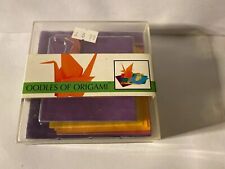 New Mini Origami Kit Gift Set-64 Page Booklet 16x4 Varies Sizes Papers